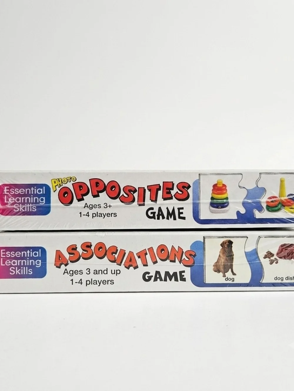 Vintage Smethport Learning Games Bundle - Associations & Opposites